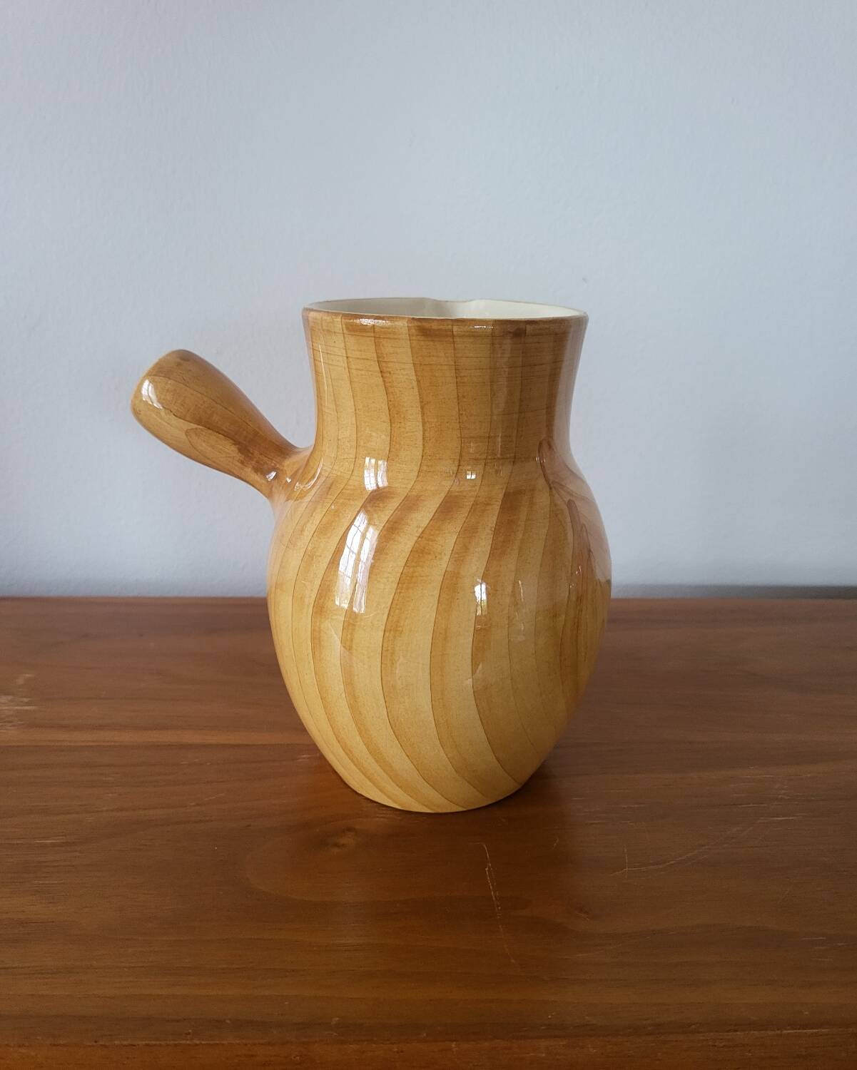 Vallauris Grandjean Jourdan Ceramic Pitcher