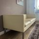Erik Jørgensen EJ50 Sofa Danish Design - cream white leather, 3-seater