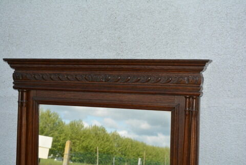 Fireplace mirror, trumeau, Henri II - 88x115cm