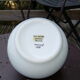 Vase ball flower in white porcelain limoges