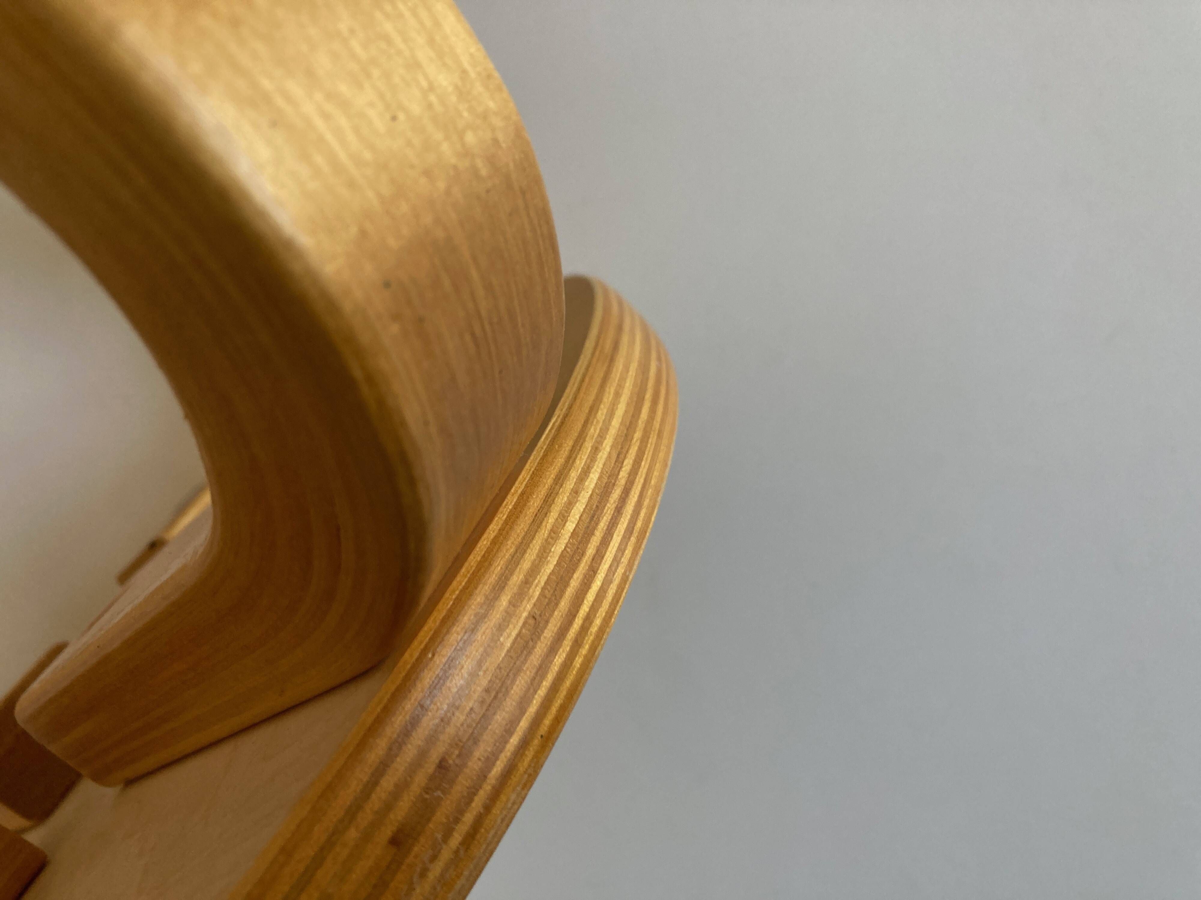 Scandinavian children's stool in plywood, Frosta Ikea 1980