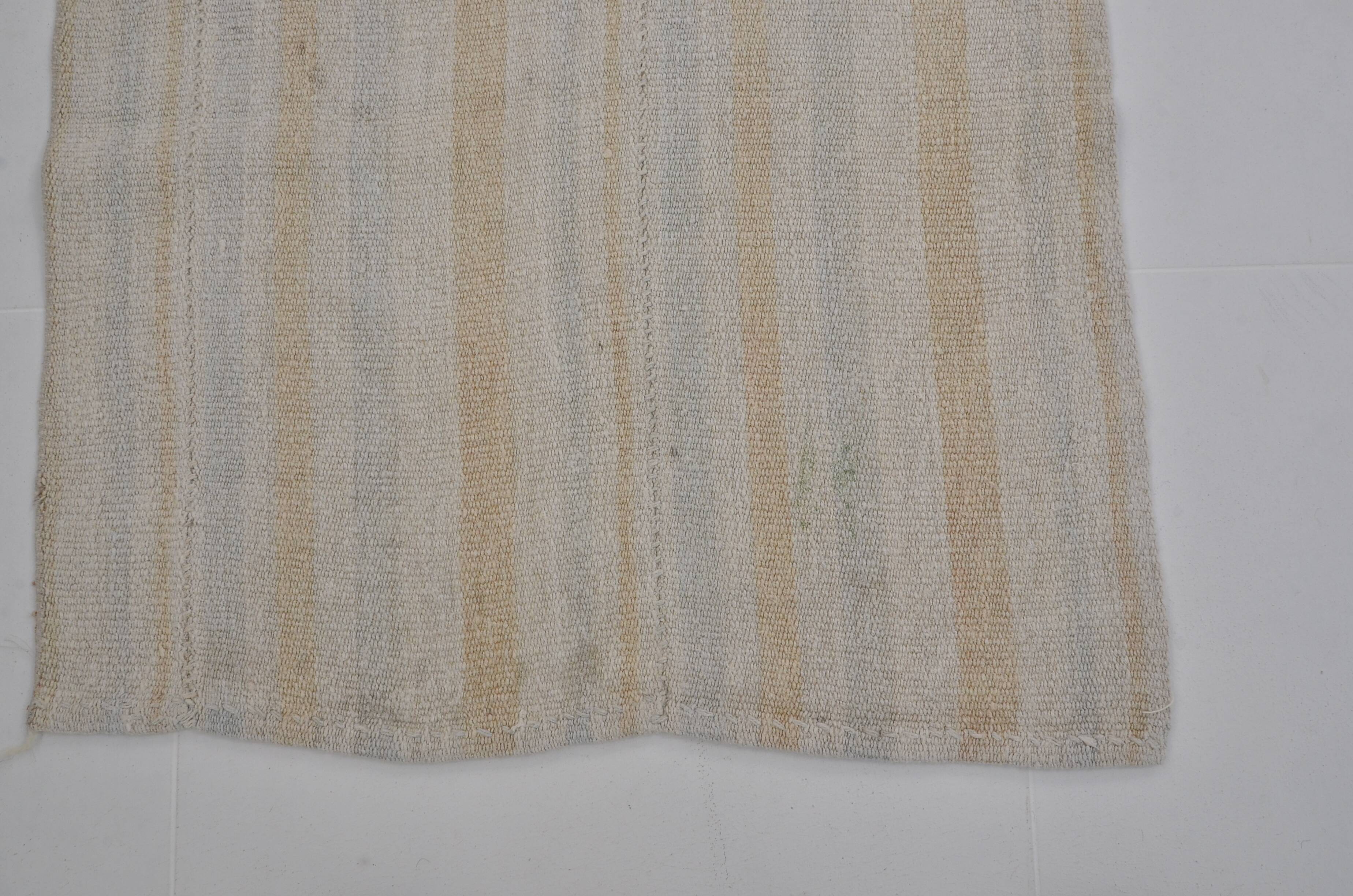Vintage Bohemian Hemp Rug sku 3791