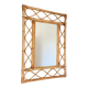Rattan mirror, 1960, 88x66cm