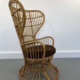 Wicker Chair by Gio Ponti and Lio Carminati, 1960s