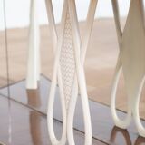 Walnut root dining room, Vittorio Dassi style 1950/1960