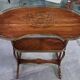 Art Nouveau two-tier tea table