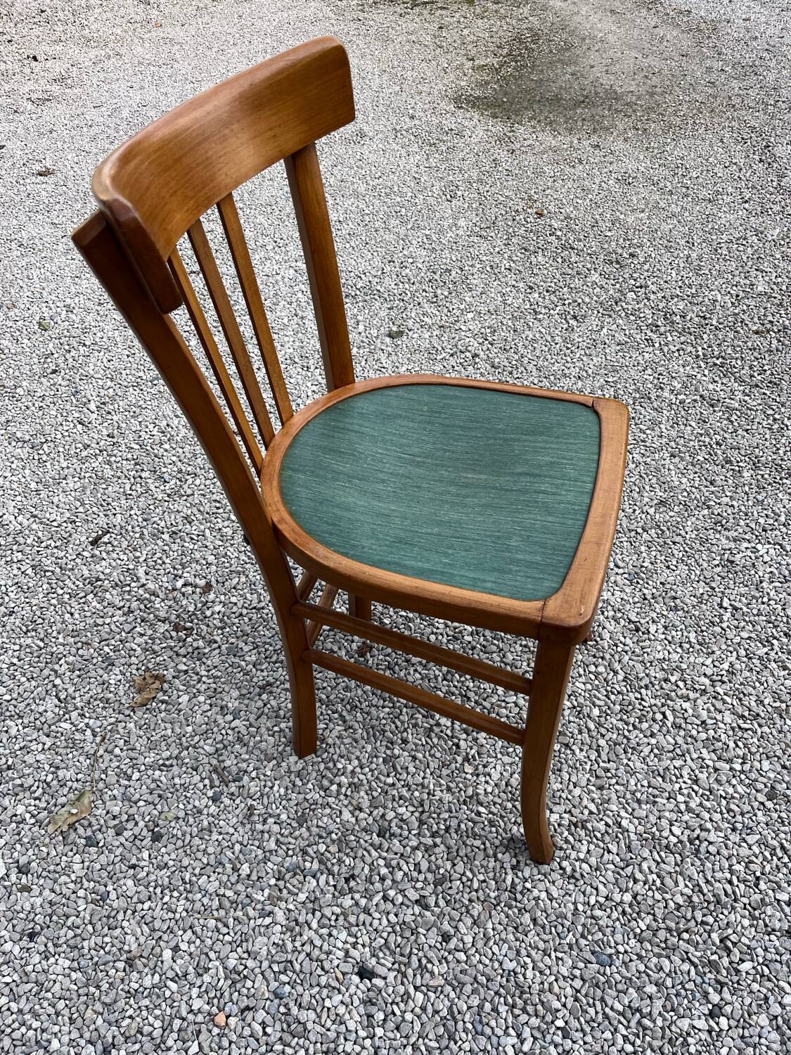 Set of 5 1950s bistro chairs