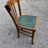 Set of 5 1950s bistro chairs