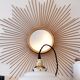 Suspension opaline blanche