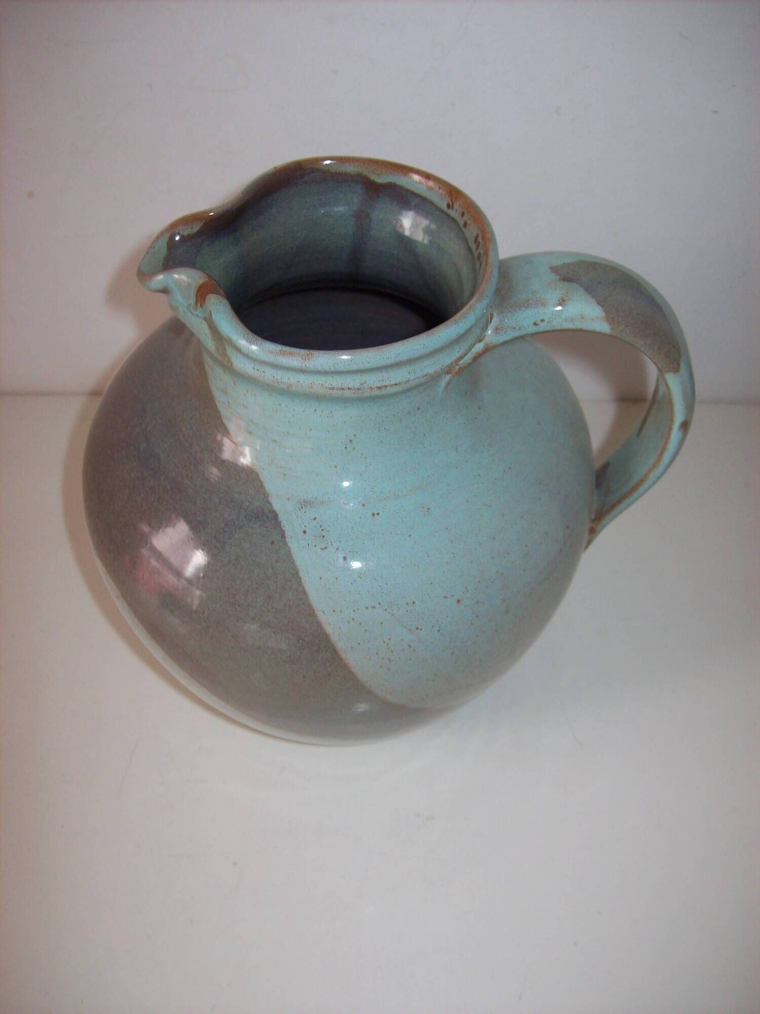 Ceramic jug signed Paturel