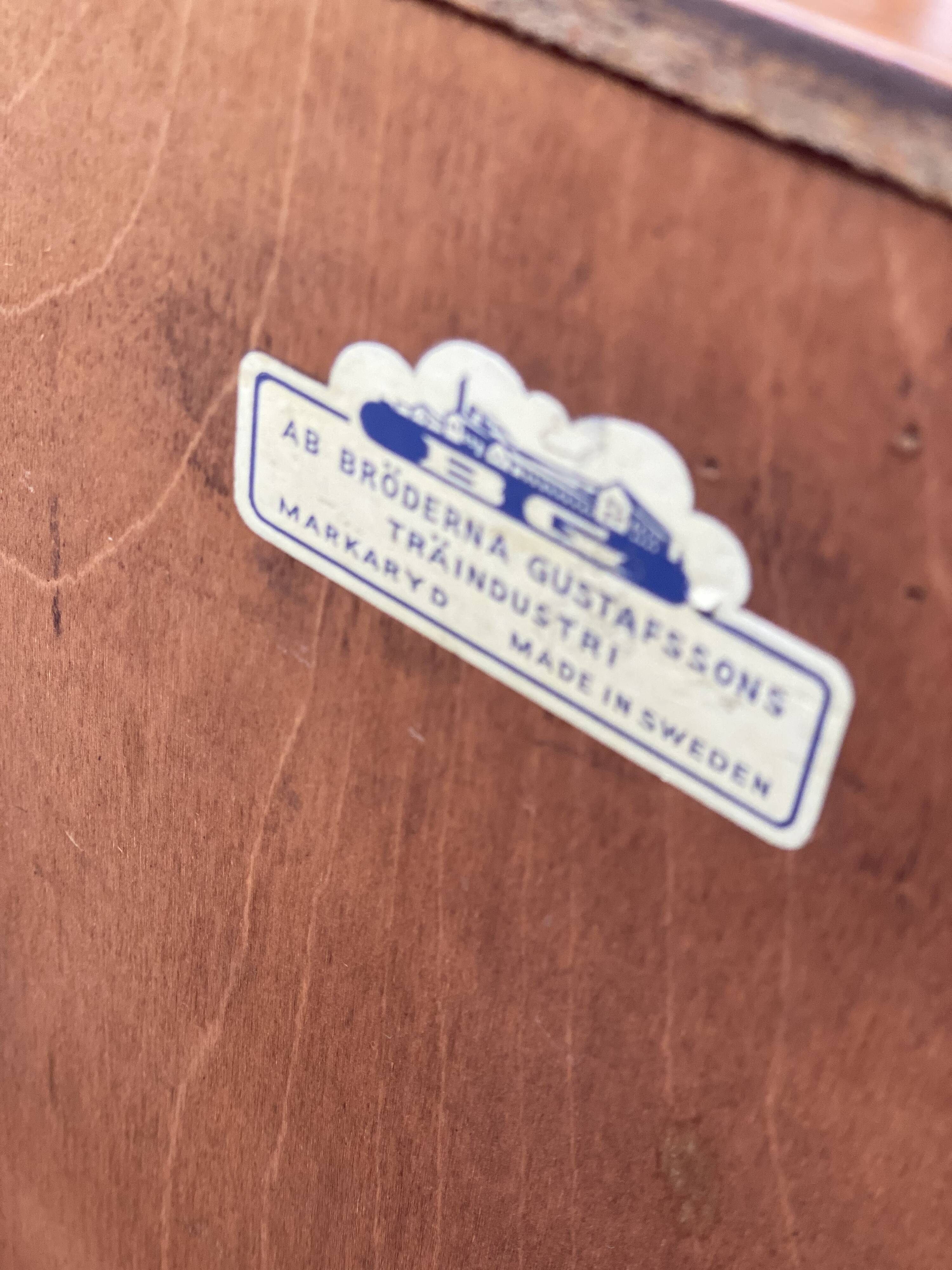 Teak roll top desk by egan Ostergaard for Broderna Gustafssons