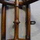 Wall coat rack by Kohn, bent wood 1910, no Thonet.