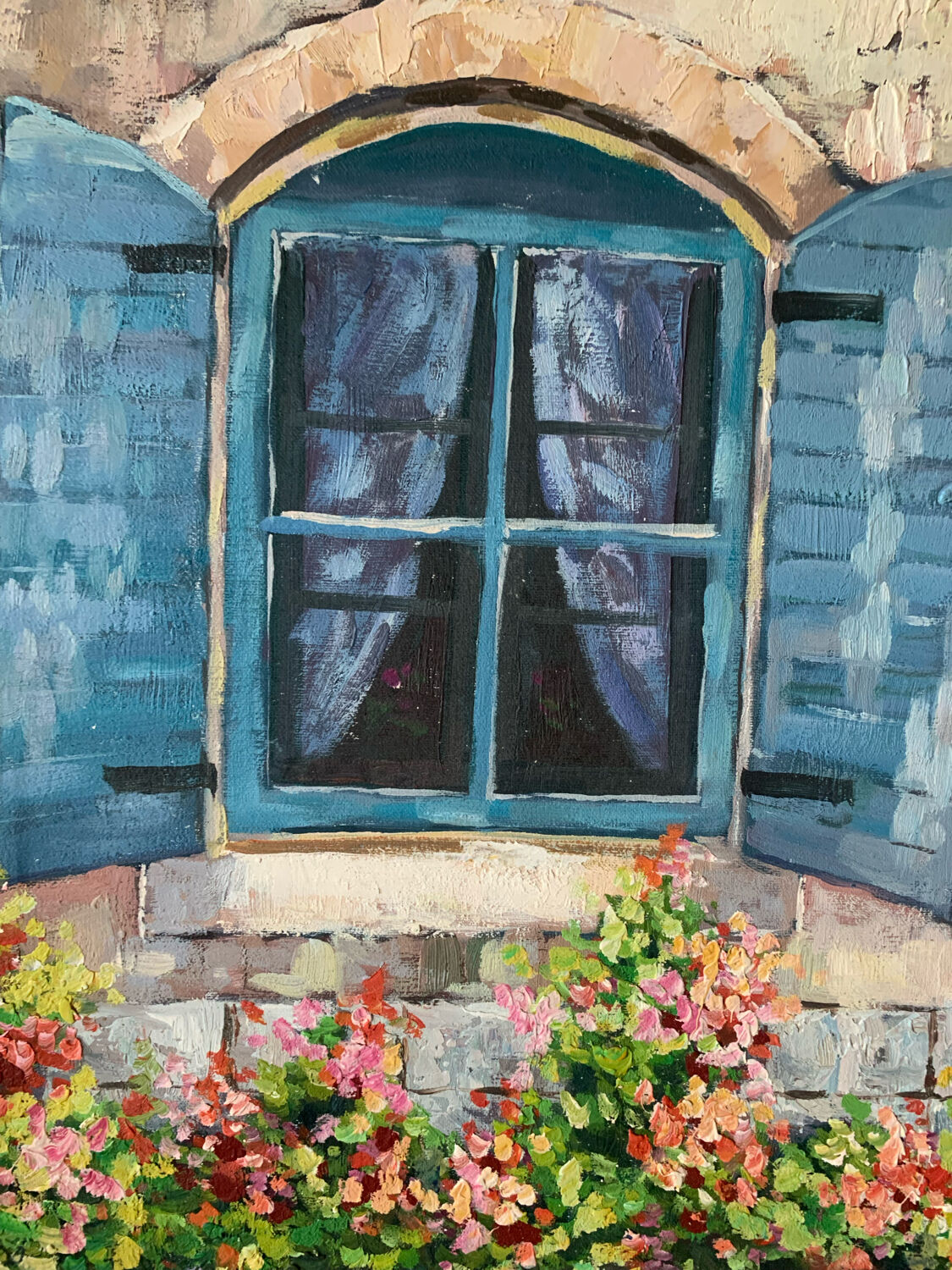 Oil painting on canvas