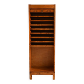 Armoire à portes tambour en bouleau, années 1940