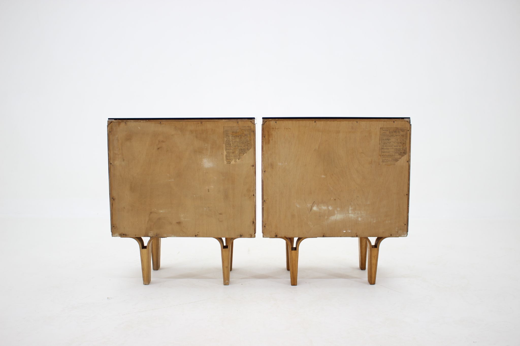 1960s Frantisek Mezulanik Pair of Chest of Drawers, Czechoslovakia