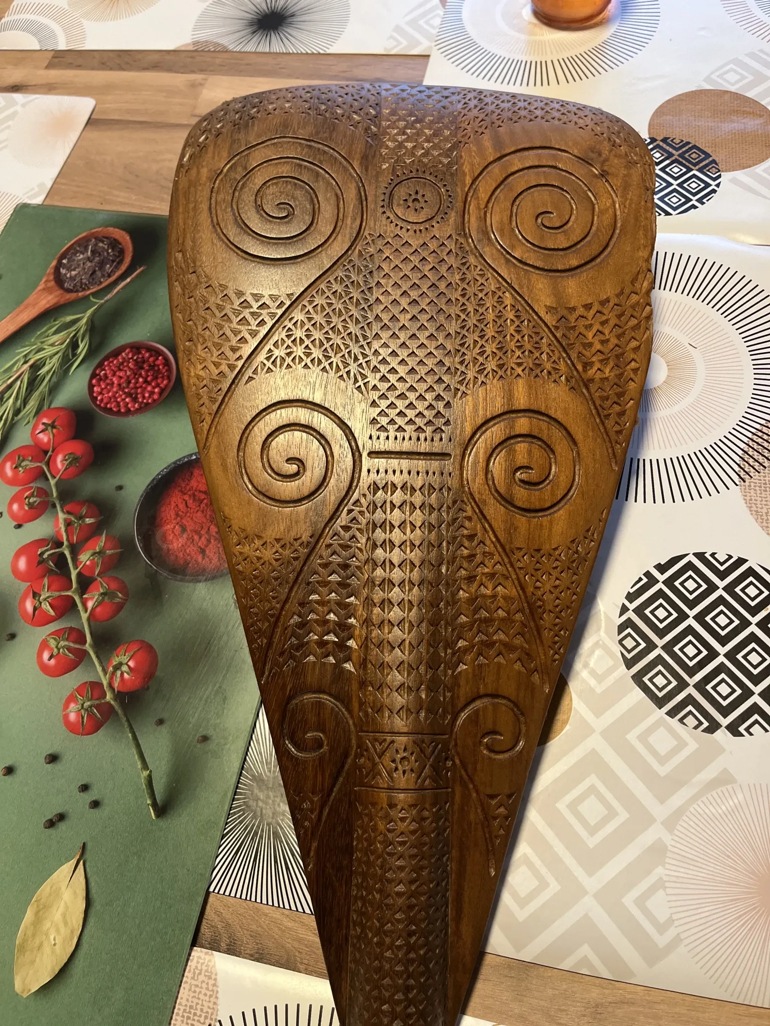 Tahitian canoe