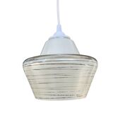 Modernist hanging lamp, Narva Leuchen, Germany, 1970s.