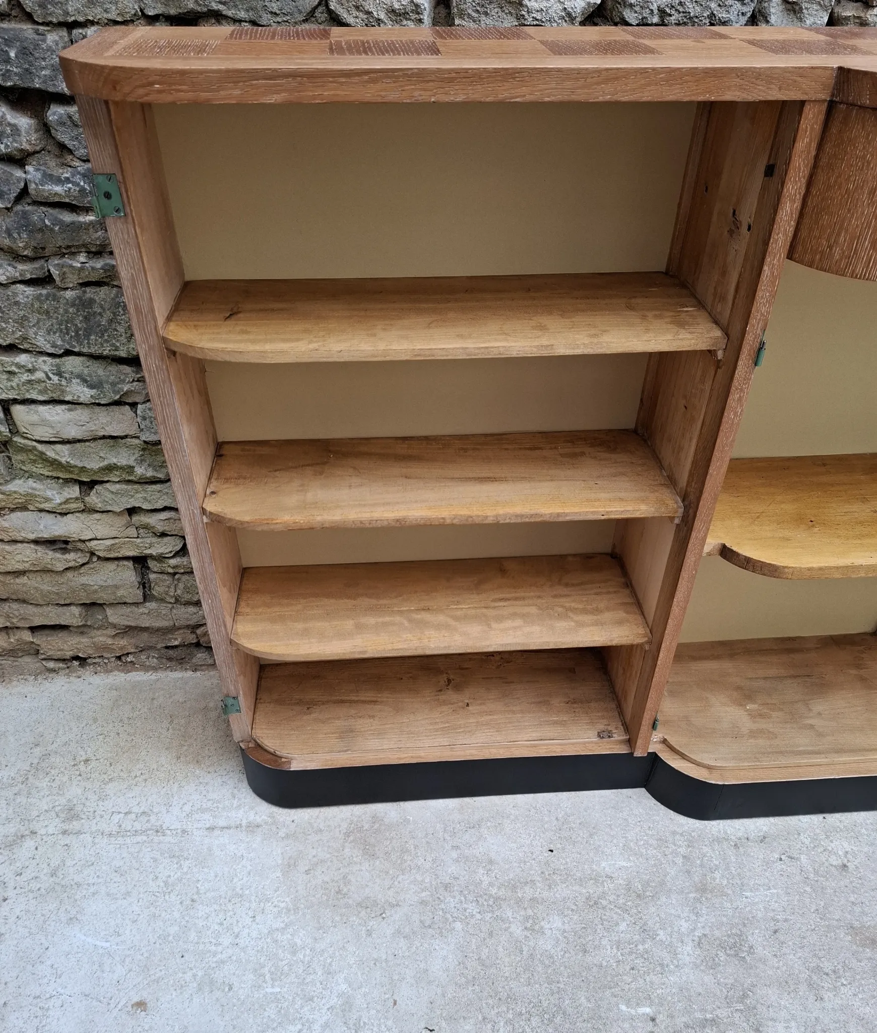 High enfilade, shallow 31.5 cm