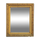Miroir rectangulaire doré - 69 X 58 cm
