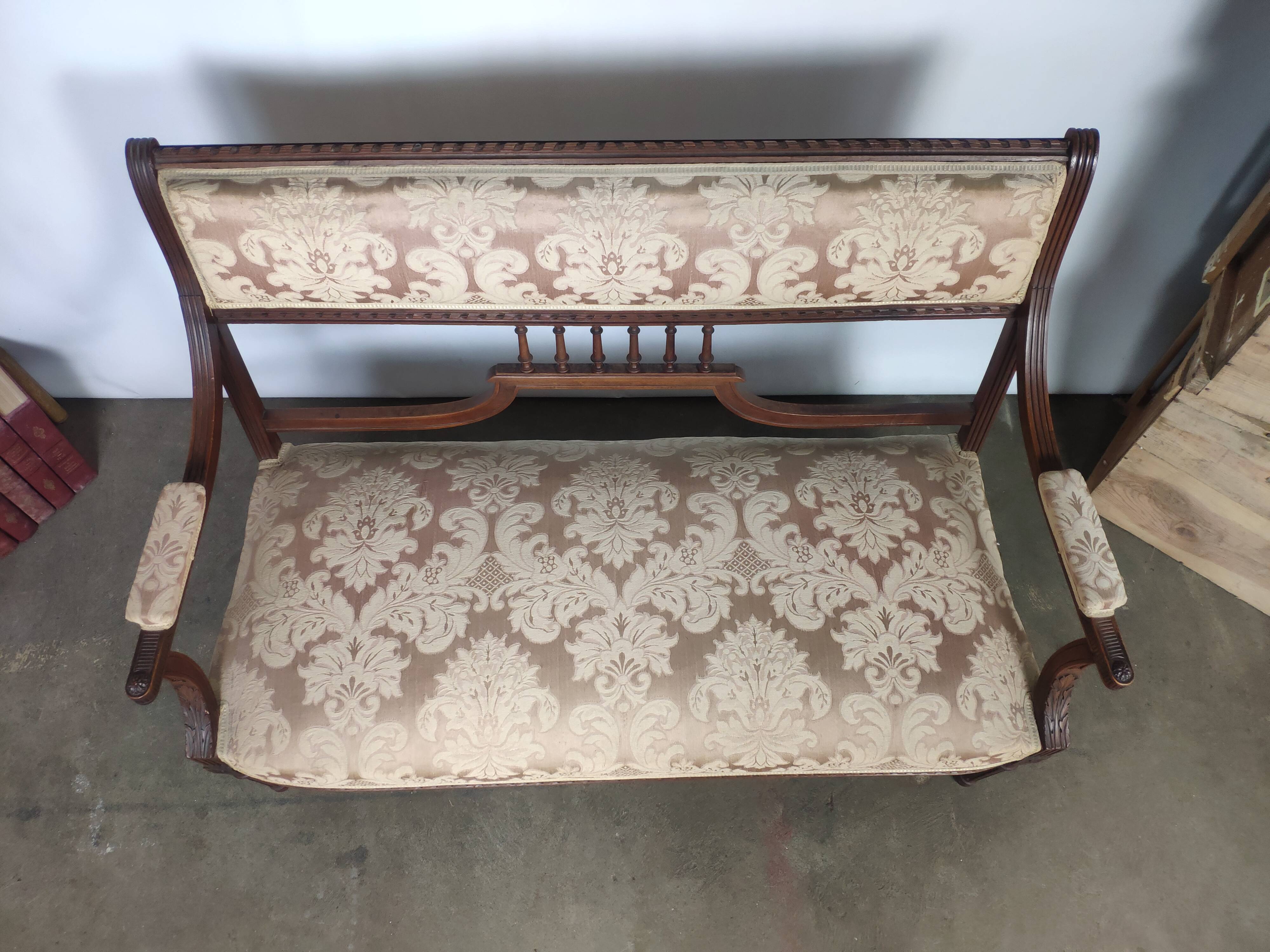 Louis XVI-style bench