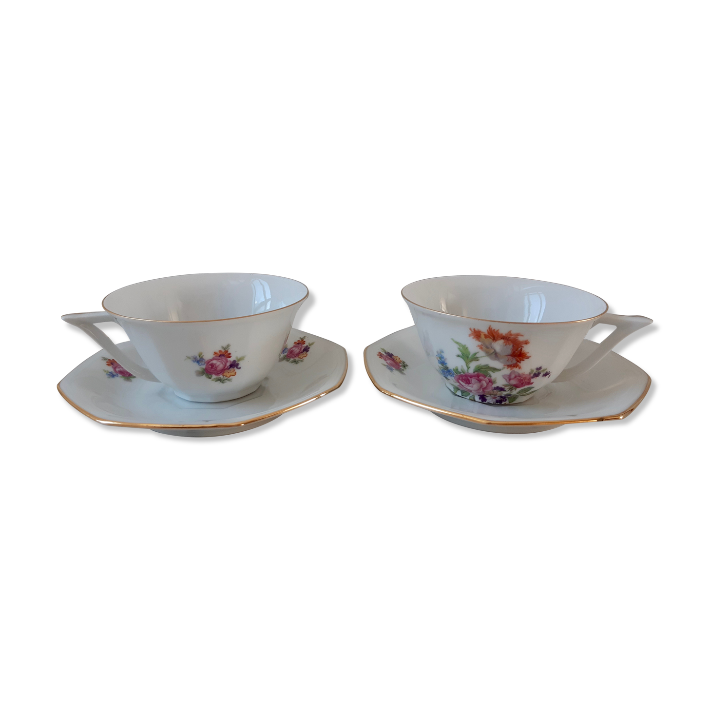 Duo of cups Limoges PN 60s