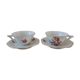Duo of cups Limoges PN 60s