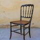 Napoleon III Chair in wood and cannage, twenties