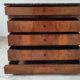 Louis Philippe style chest of drawers in marquetry wood