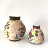 Pair of vases Jérôme Massier Vallauris