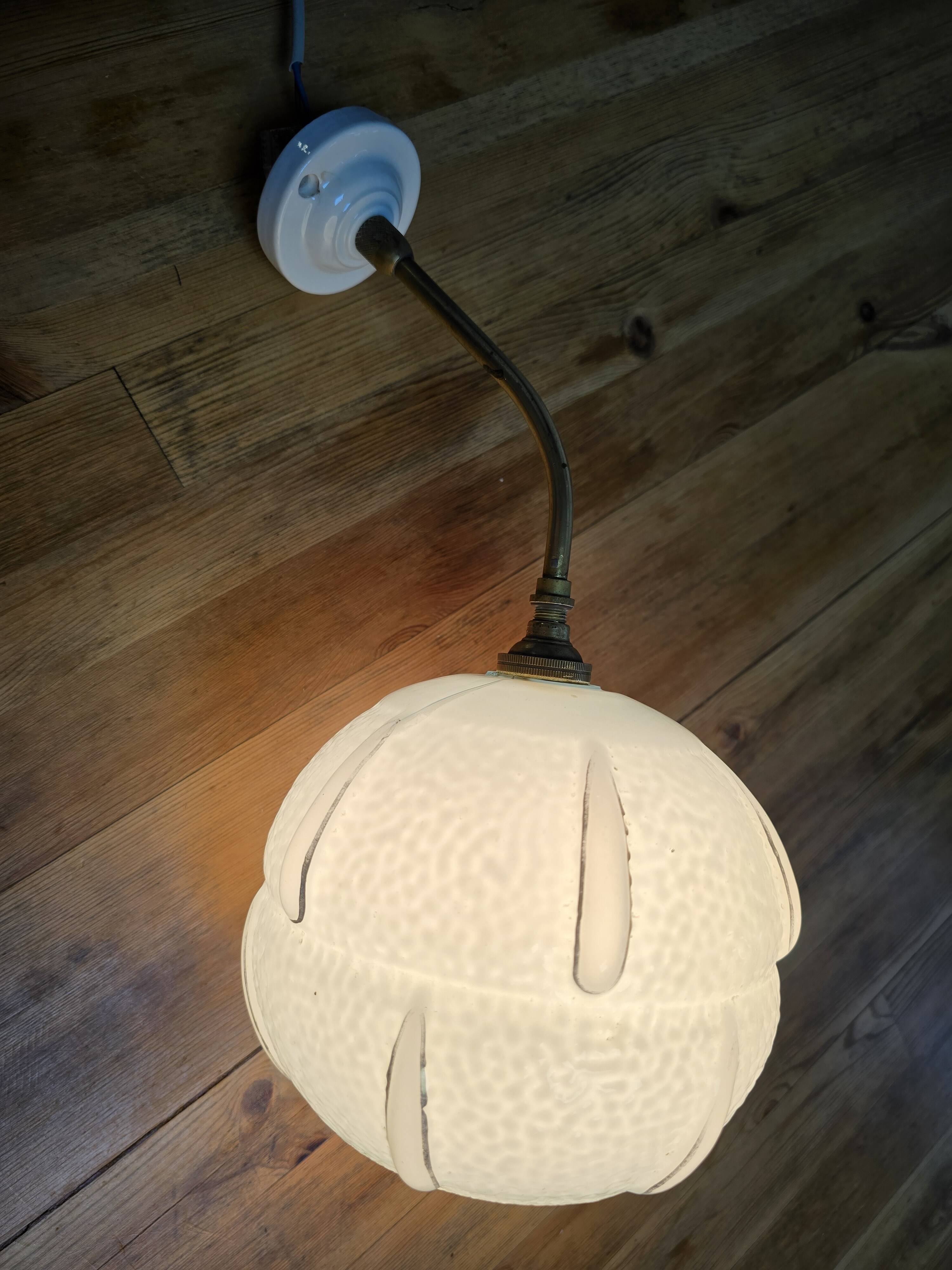 Revisited vintage wall light from the 1930s - 40s.