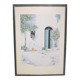 Tableau « La Fontanella » lithographie signée G. Zuppini
