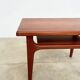 Teak coffee table from 1960 by Niels Bach