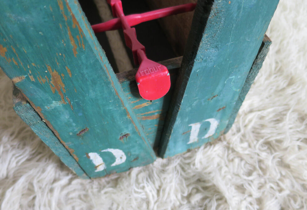 Bottle wooden rack