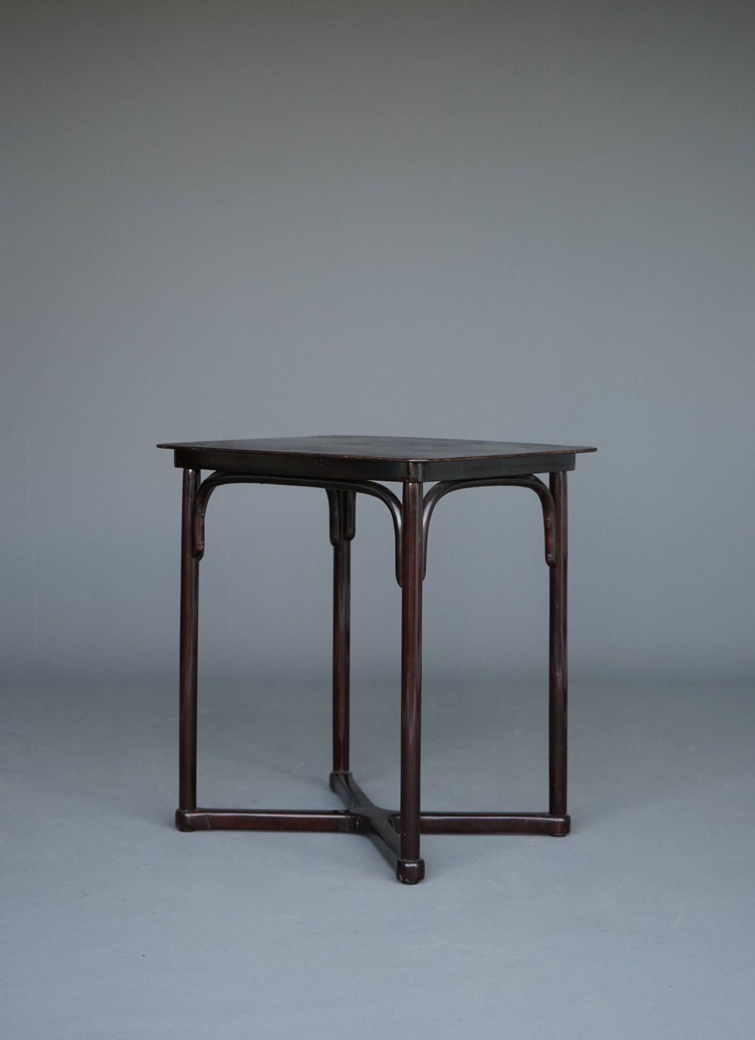 A small Art Nouveau side Table in beech by J&J Kohn, 1910