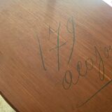 Mahogany side table