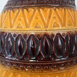 Vintage floor vase Alger decor Bay manufacture, Germany 1960