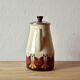 Vintage enameled metal and Bakelite coffee maker - 1960s