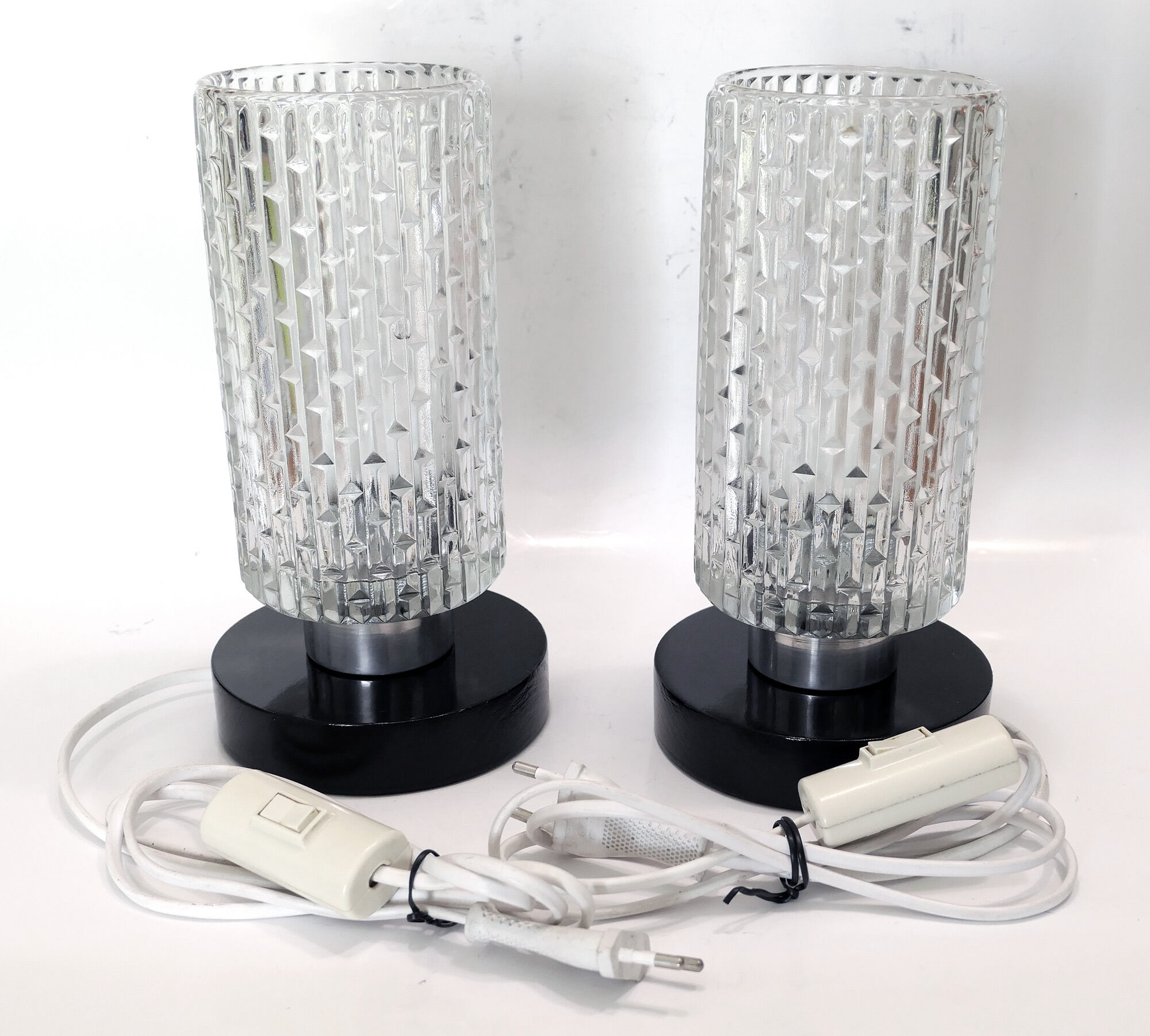 Paire de lampes de table ou chevet 1960's