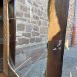 Wall cabinet XIXth in walnut