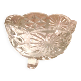 Vide poche en verre taillé / vintage années 60-70