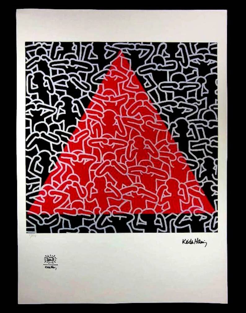 Limited Edition Lithograph by Keith Haring, 1990s - Pencil Numbered