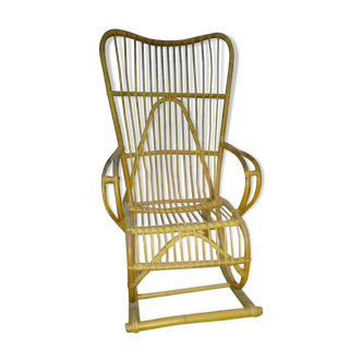 Rattan rocking chair