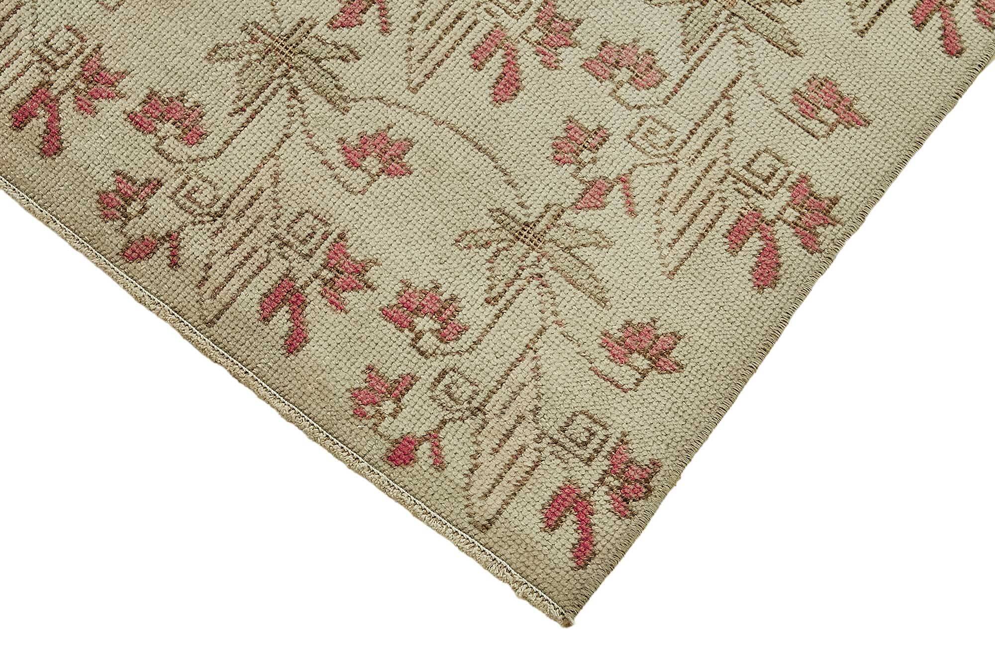 Tapis vintage anatolien turc 116 cm x 209 cm