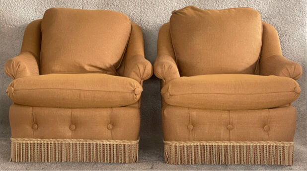 Pair of armchairs