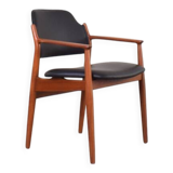 Mid-Century Danish Teak Chairs Model 62a by Arne Vodder for Sibast, 1960s.