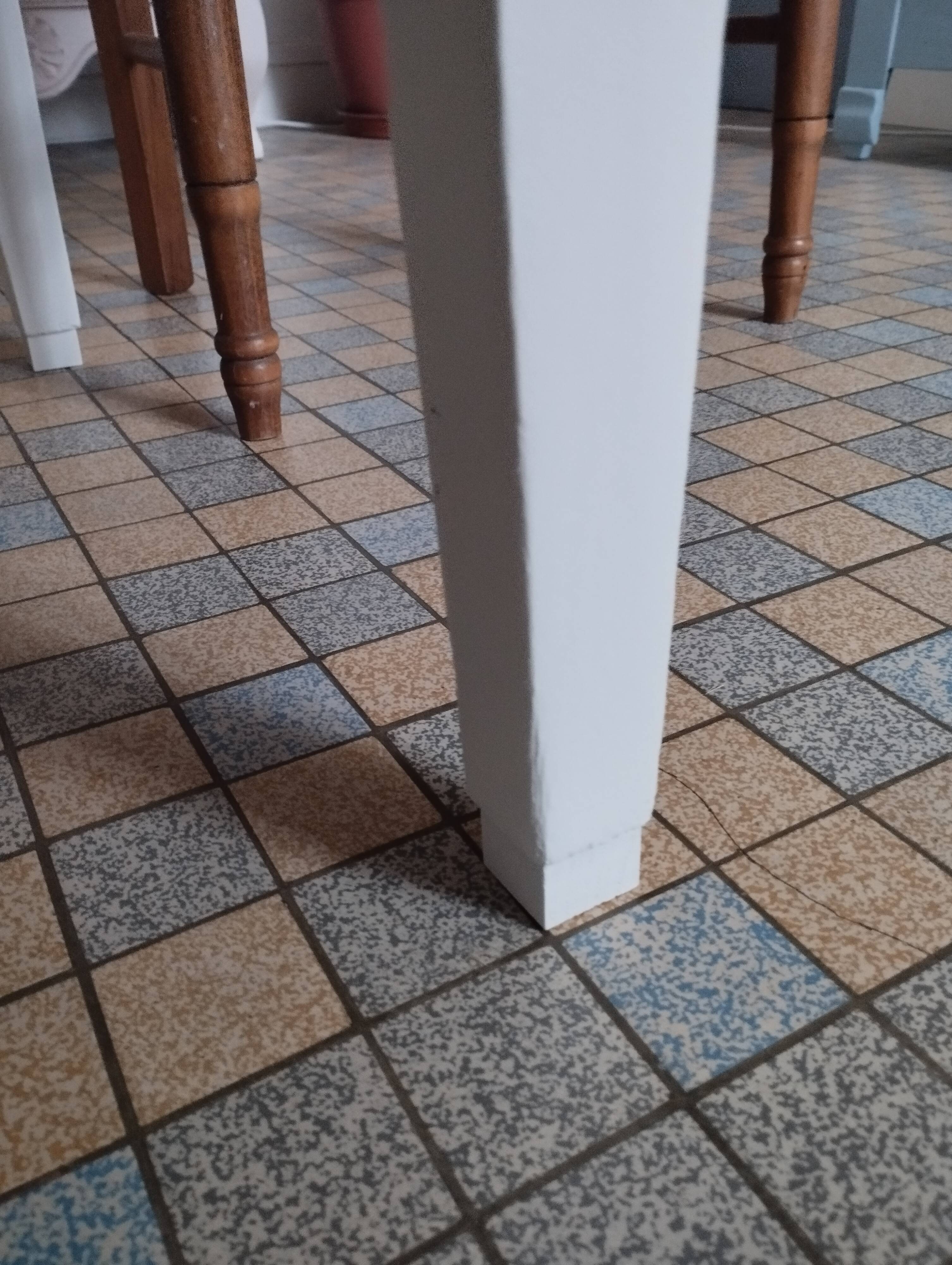 Farmhouse table with extensions