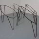 Mid-Century German Bamboo Chairs, 1950s, Set of 4