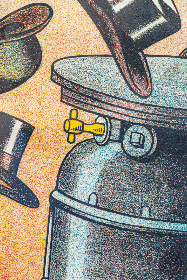 Former Orleans Chapelery Advertising Poster 1900