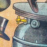 Former Orleans Chapelery Advertising Poster 1900