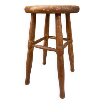 tabouret vintage Pin Sapin